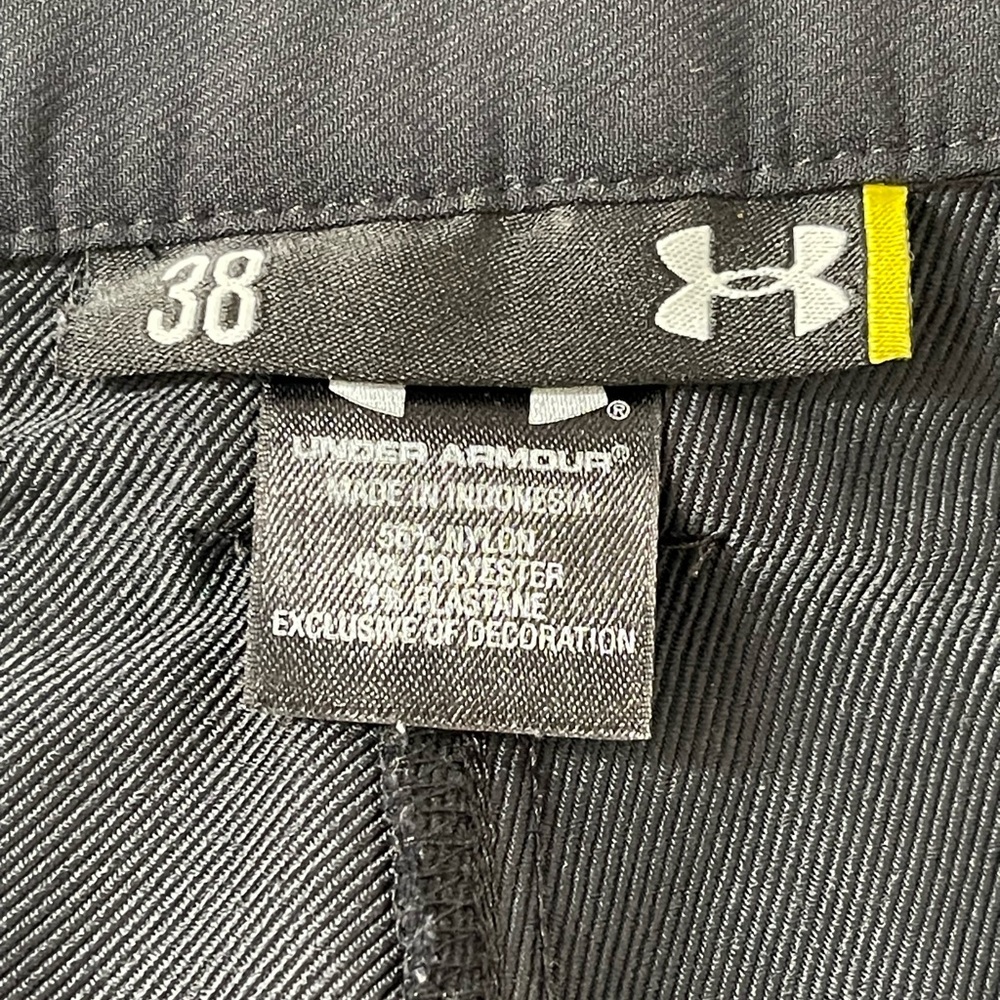 Under Armour Men's black Golf Shorts Size 38 Casual Summer (sku449) - Picture 2 of 9
